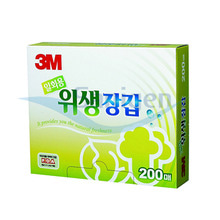 3M Fresh Glove 후레쉬 위생장갑 50매/200매 WX300066411